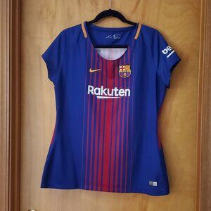 FC Barcelona Women's Authentic Jersey - Size XL
